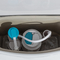 সিরামিক ওয়ান পিস টয়লেট সেল্ফ ক্লিনিং গ্লেজড সারফেস 1.6 Gpf প্রসারিত টয়লেট